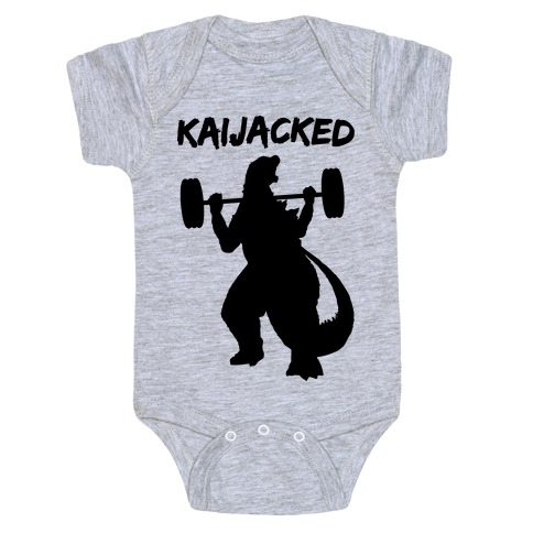 Kaijacked Kaiju Gozilla Baby One-Piece