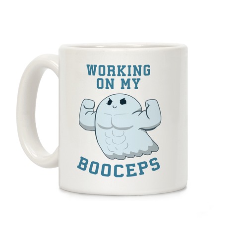 Working on my Booceps! Coffee Mug