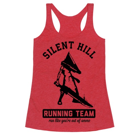 Silent Hill Running Team Racerback Tank Top