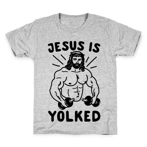 Jesus Is Yolked Kids T-Shirt