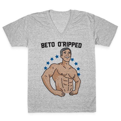 Beto O'Ripped V-Neck Tee Shirt