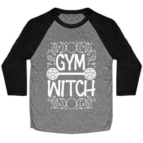 Gym Witch Baseball Tee