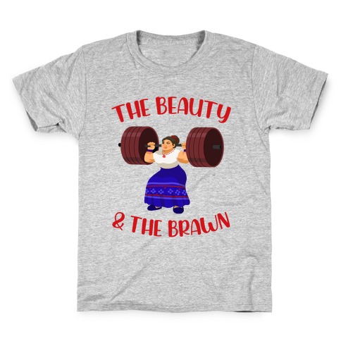 The Beauty and the Brawn Kids T-Shirt
