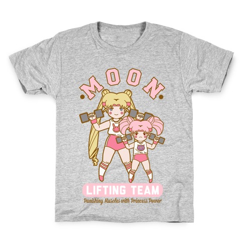 Moon Lifting Team Parody Kids T-Shirt