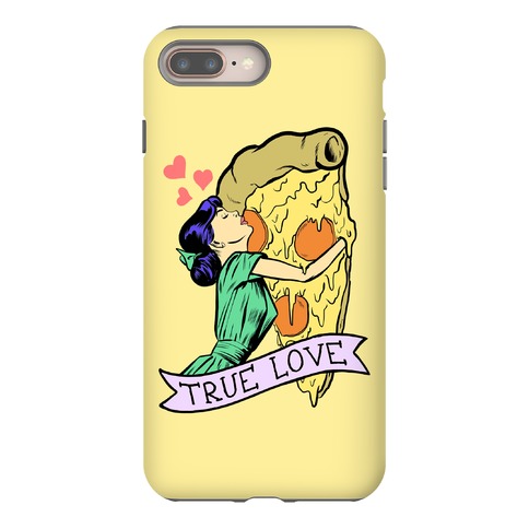 True Love Comics and Pizza Phone Case