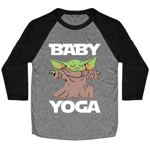 Baby Yoga Baseball Tee