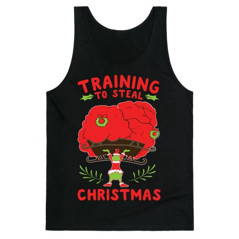 Training to Steal Christmas Tank Top