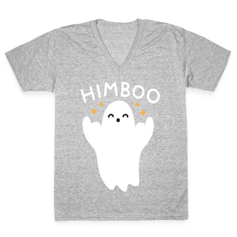Himboo Ghost Himbo V-Neck Tee Shirt