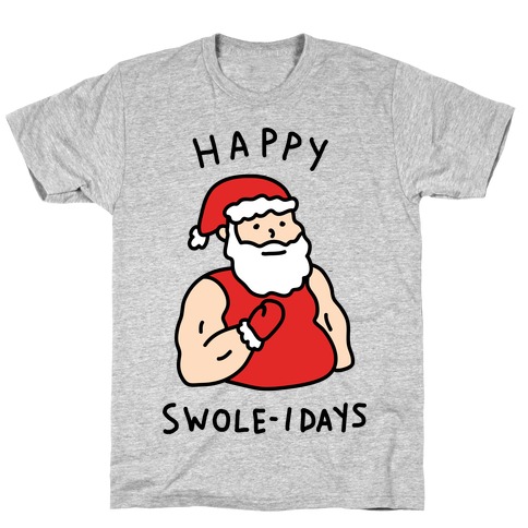 Happy Swole-idays Christmas T-Shirt