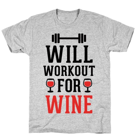 my favorite workout wine shirt