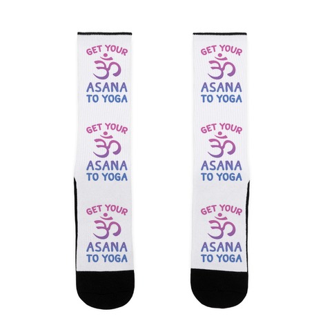 Get Your Asana To Yoga Sock