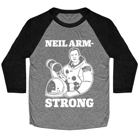 Neil Arm-Strong Lifting Baseball Tee