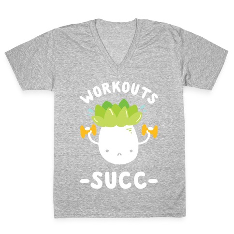 Workouts Succ V-Neck Tee Shirt
