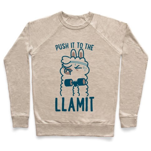 Push it to the Llamit Pullover