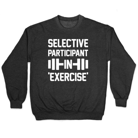 Selective Participant In Exercise Pullover