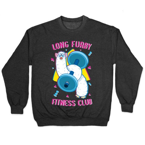 Long Furby Fitness Club Pullover