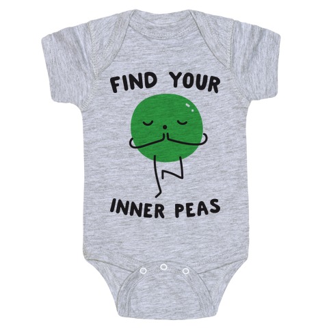 Find Your Inner Peas Baby One-Piece