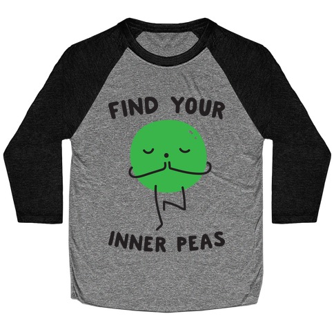 Find Your Inner Peas Baseball Tee