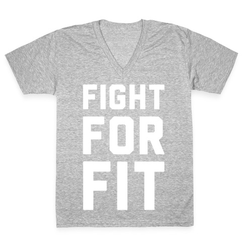 Fight For Fit V-Neck Tee Shirt