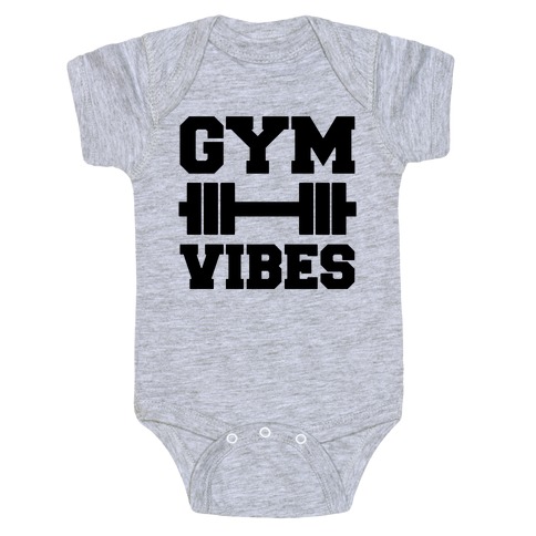 Gym Vibes Baby One-Piece