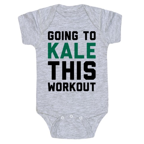 Going To Kale This Workout Baby One-Piece