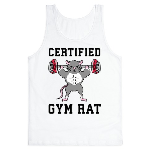 Certified Gym Rat Tank Top