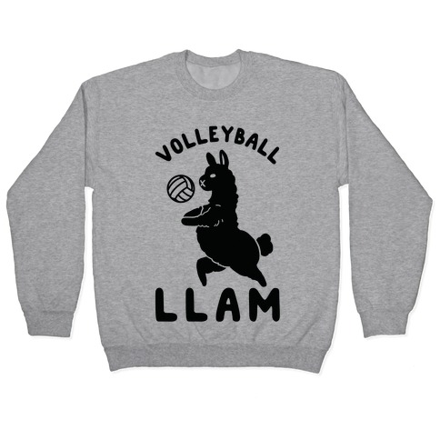 Volleyball Llam Pullover