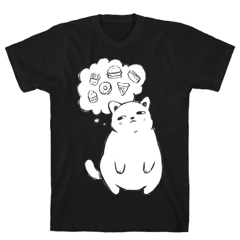 Tubby Cat Food Dreams T-Shirt