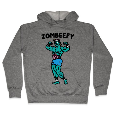 Zombeefy Parody Hooded Sweatshirt