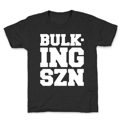 Bulking SZN White Print Kids T-Shirt