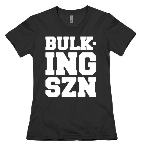 Bulking SZN White Print Womens T-Shirt