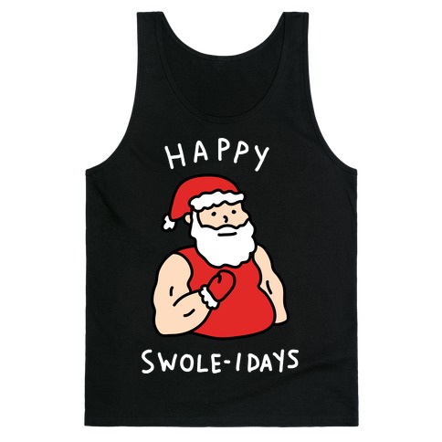 Happy Swole-idays Christmas Tank Top