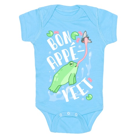 Bon Appe-YEET Frog Baby One-Piece