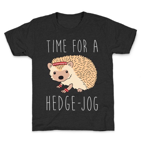 Time For A Hedge Jog Kids T-Shirt