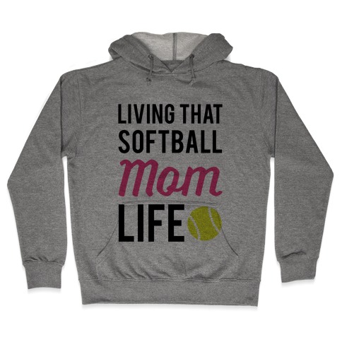 softball mom hoodies