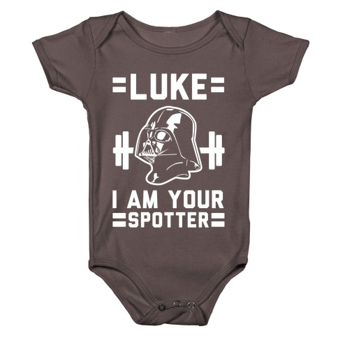 Luke I am Your Spotter Baby One-Piece
