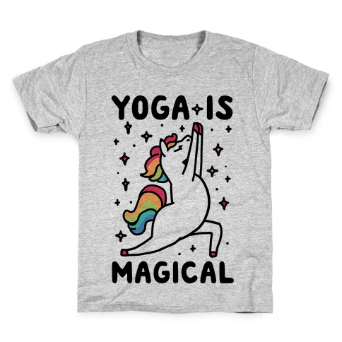 Yoga Is Magical Kids T-Shirt