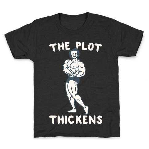 The Plot Thickens Poe Parody Kids T-Shirt