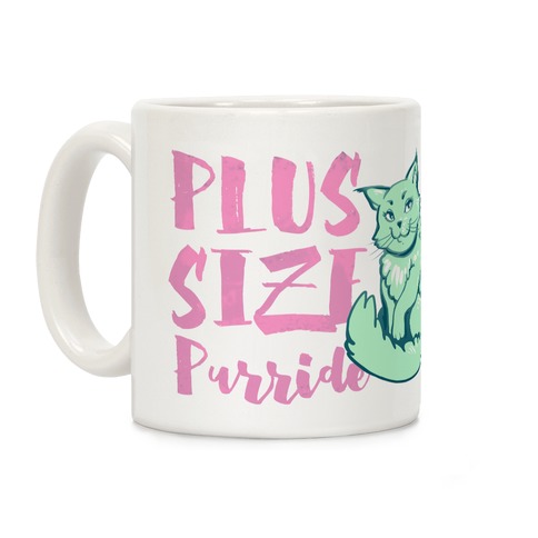 Plus-Size Purride Coffee Mug