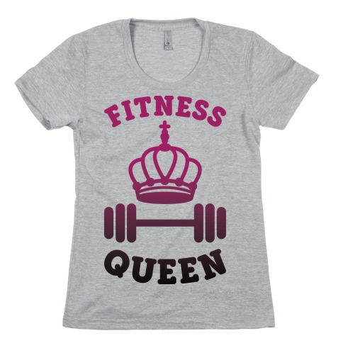 Fitness Queen Womens T-Shirt