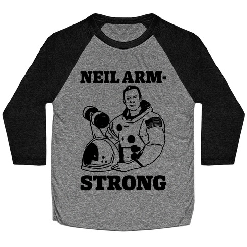 Neil Arm-Strong Lifting Baseball Tee