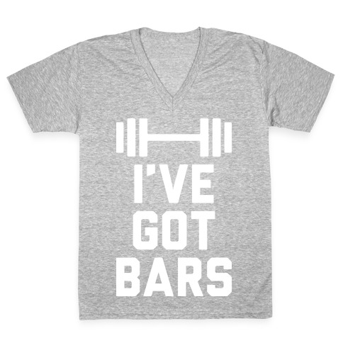 I've Got Bars V-Neck Tee Shirt