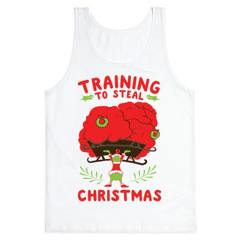 Training to Steal Christmas Tank Top