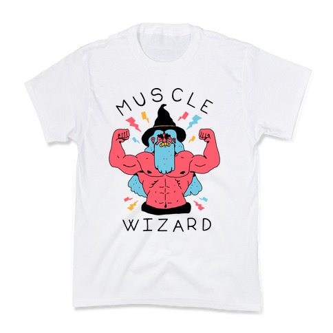 Muscle Wizard Kids T-Shirt