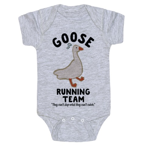 Goose Running Team Baby One-Piece