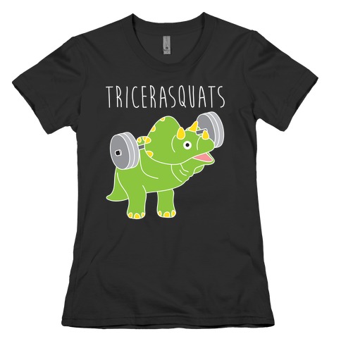 TriceraSQUATS Womens T-Shirt