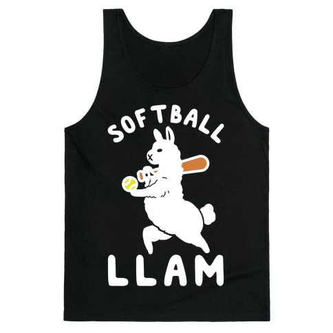 Softball Llam Tank Top