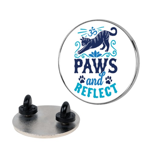 Paws And Reflect (Cat) Pin