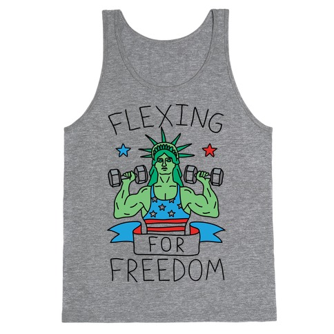Flexing For Freedom Tank Top