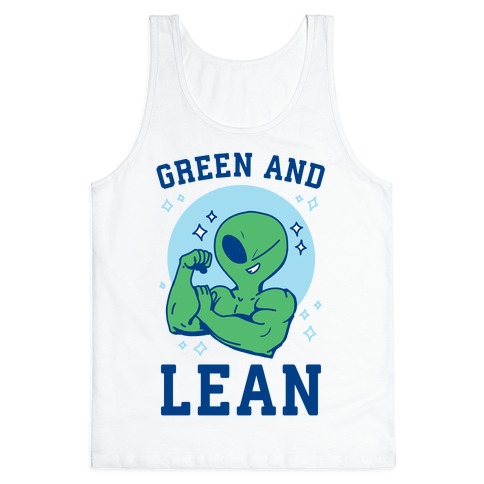 Green and Lean Tank Top